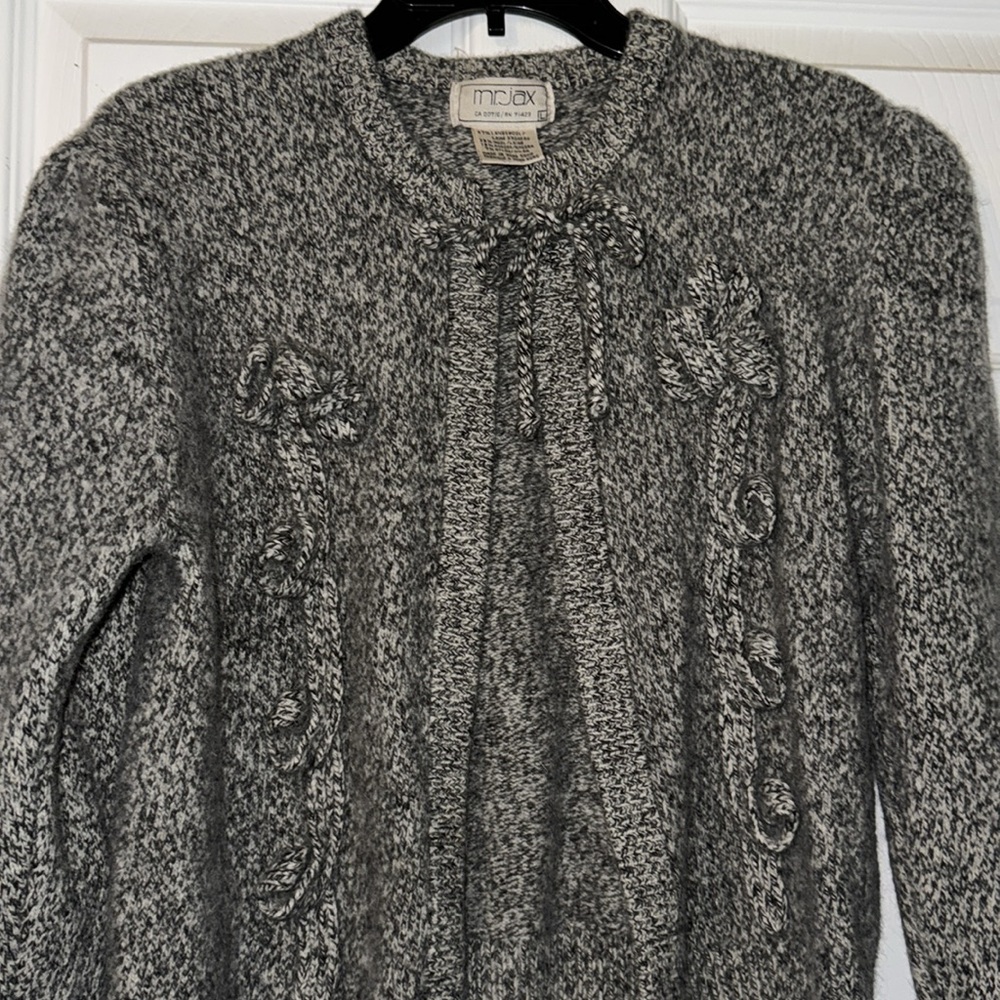 Vintage Lambs Wool Mr. Jax Wool Blend Knit Sweater